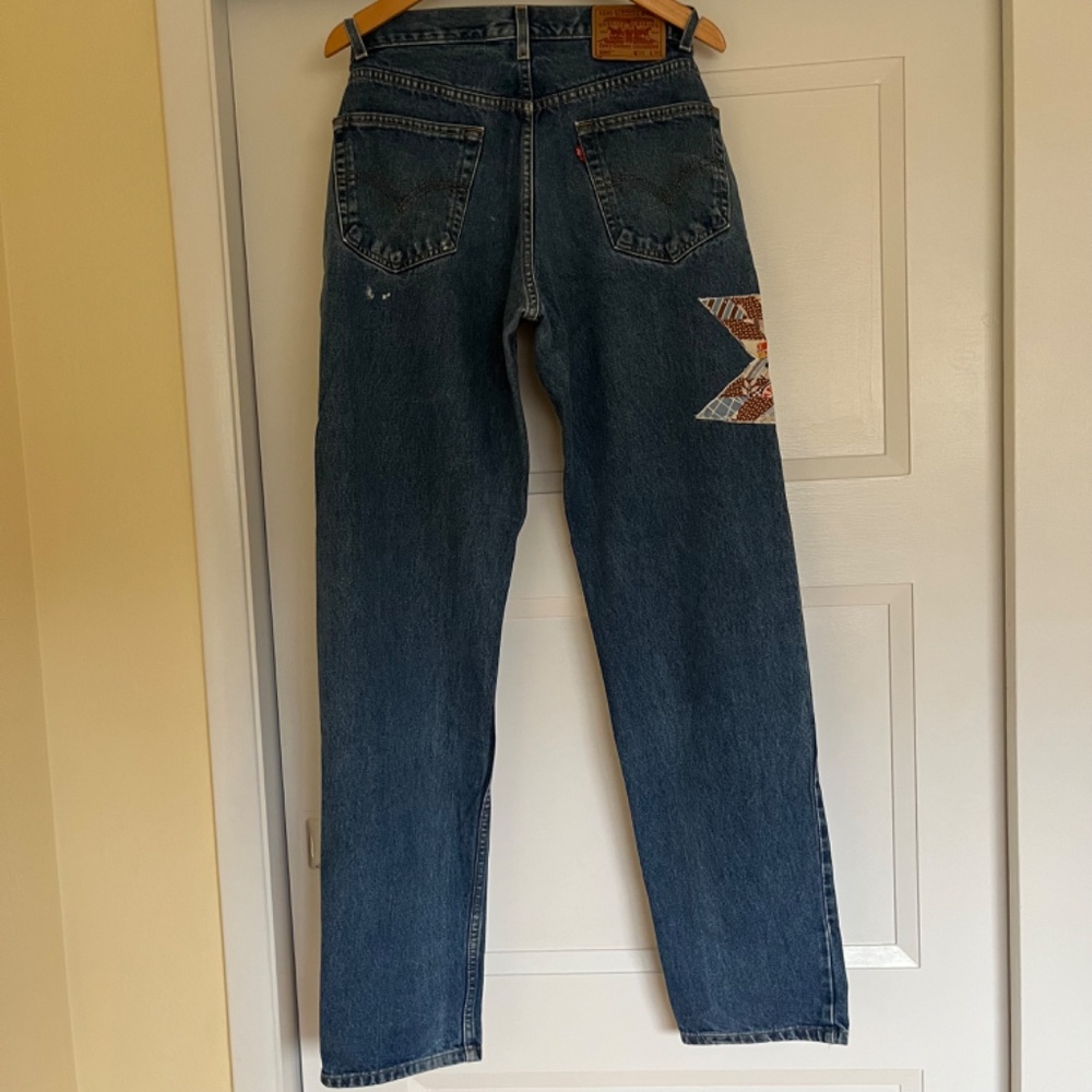 Quilt Patchwork Levi's - image 2